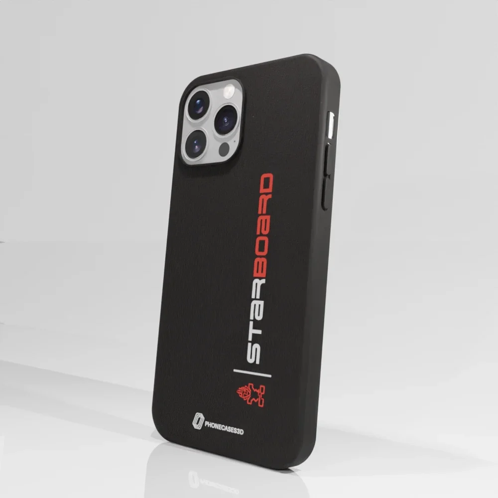 Starboard Official Compostable black Phone Case vertical - Image 53