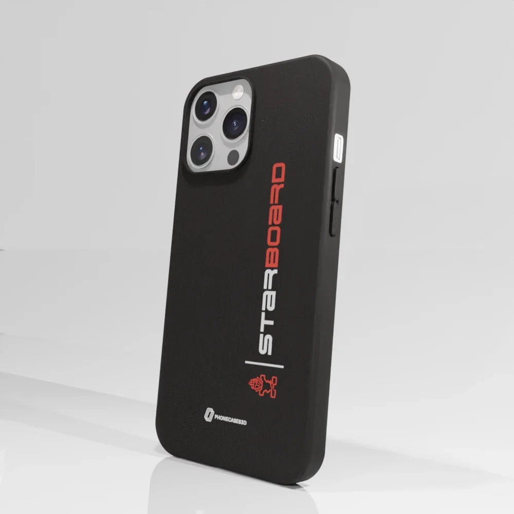 Starboard Official Compostable black Phone Case vertical - Image 56