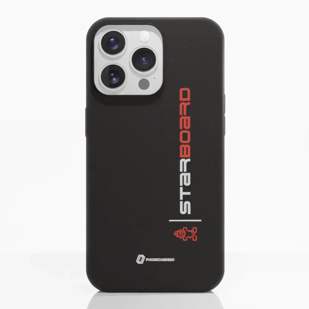 Starboard Official Compostable black Phone Case vertical - Image 8