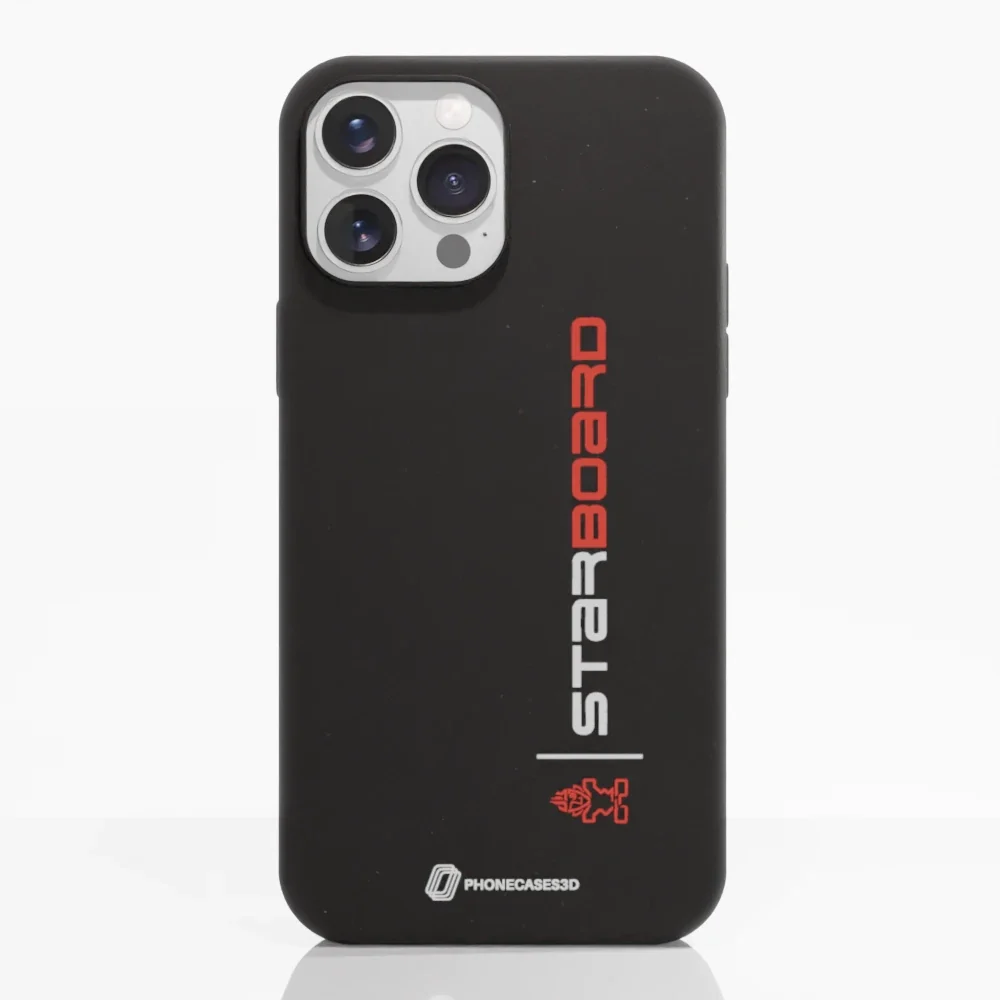 Starboard Official Compostable black Phone Case vertical - Image 9