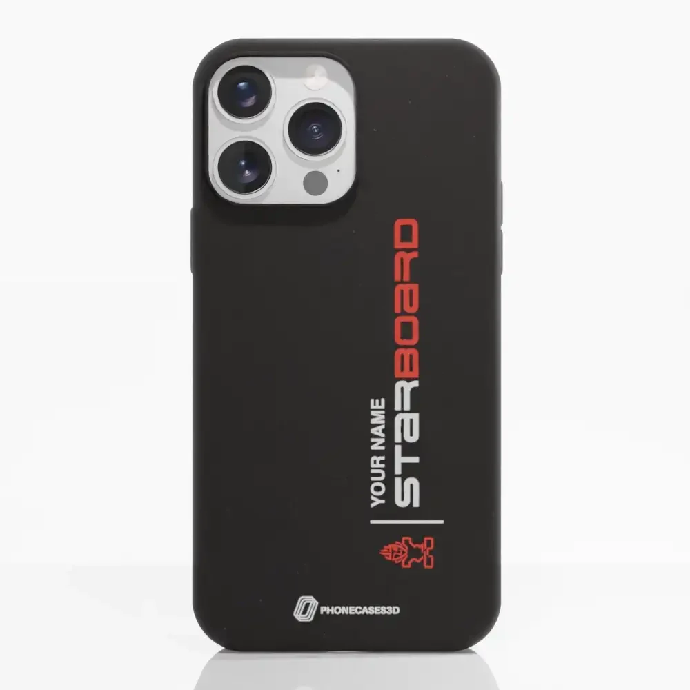 Starboard Official Compostable black Phone Case vertical - Image 13