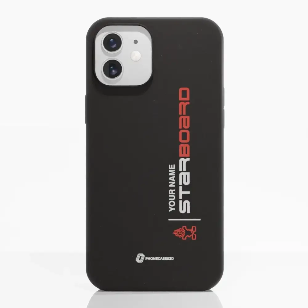 Starboard Official Compostable black Phone Case vertical - Image 4