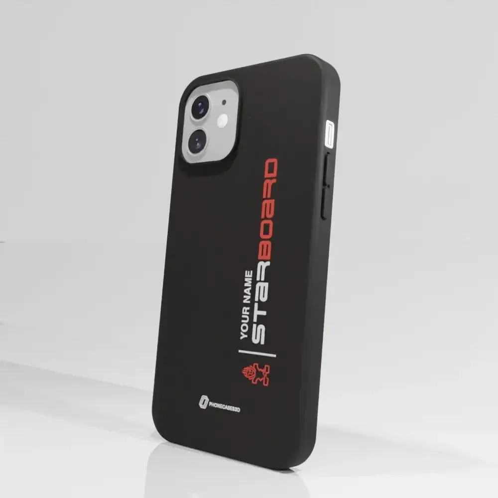 Starboard Official Compostable black Phone Case vertical - Image 48