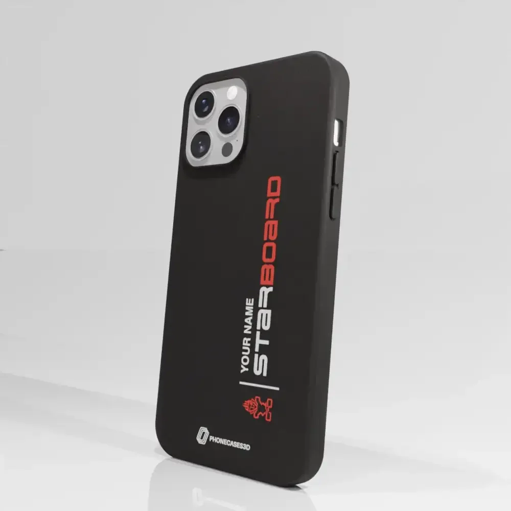 Starboard Official Compostable black Phone Case vertical - Image 50
