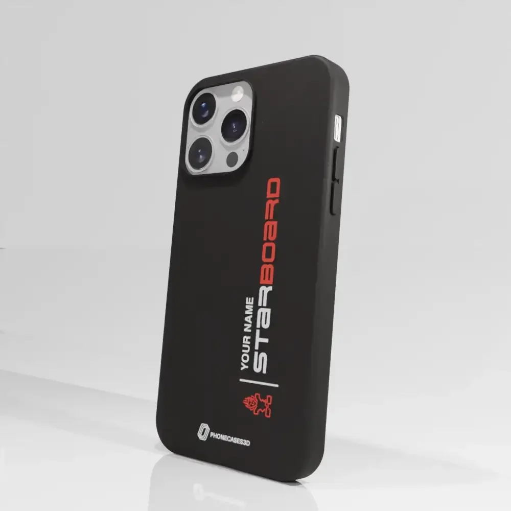 Starboard Official Compostable black Phone Case vertical - Image 57