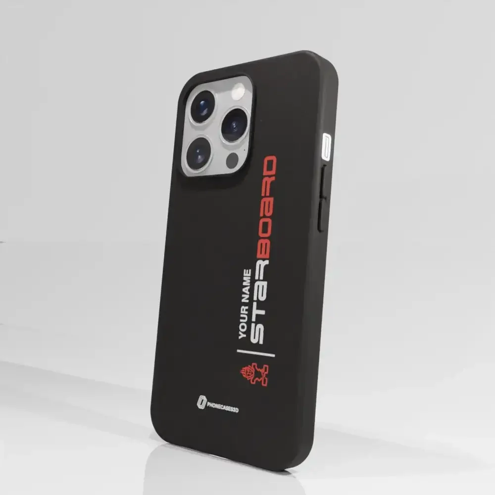 Starboard Official Compostable black Phone Case vertical - Image 65
