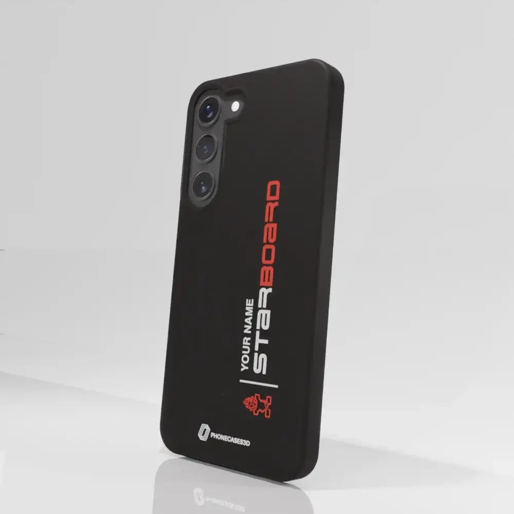 Starboard Official Compostable black Phone Case vertical - Image 74