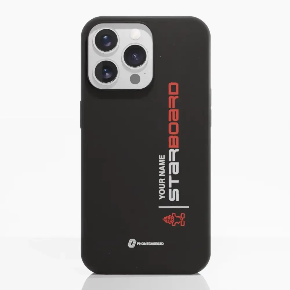 Starboard Official Compostable black Phone Case vertical - Image 8
