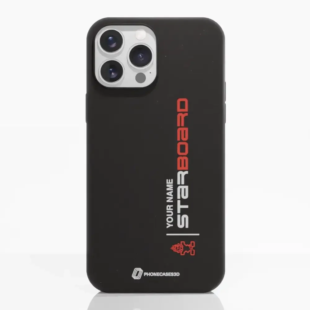 Starboard Official Compostable black Phone Case vertical - Image 9