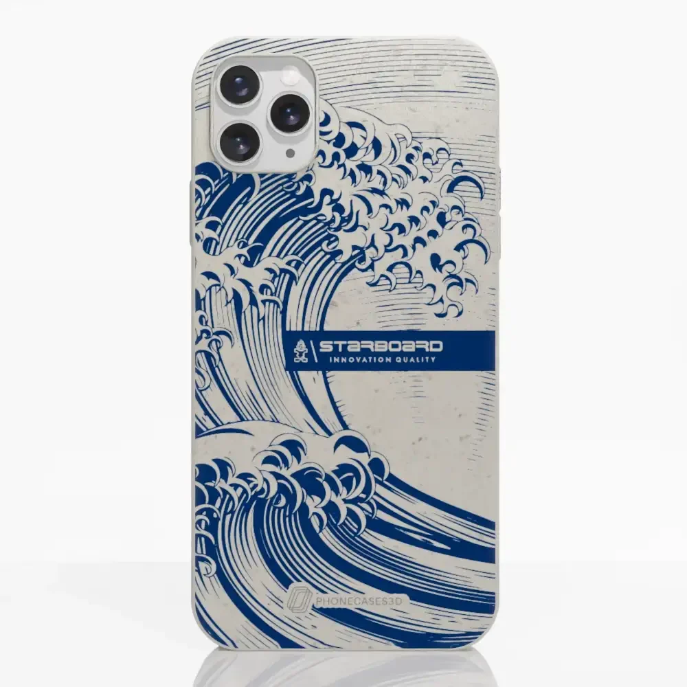 Starboard Official Compostable Phone Case Blue wave - Image 3