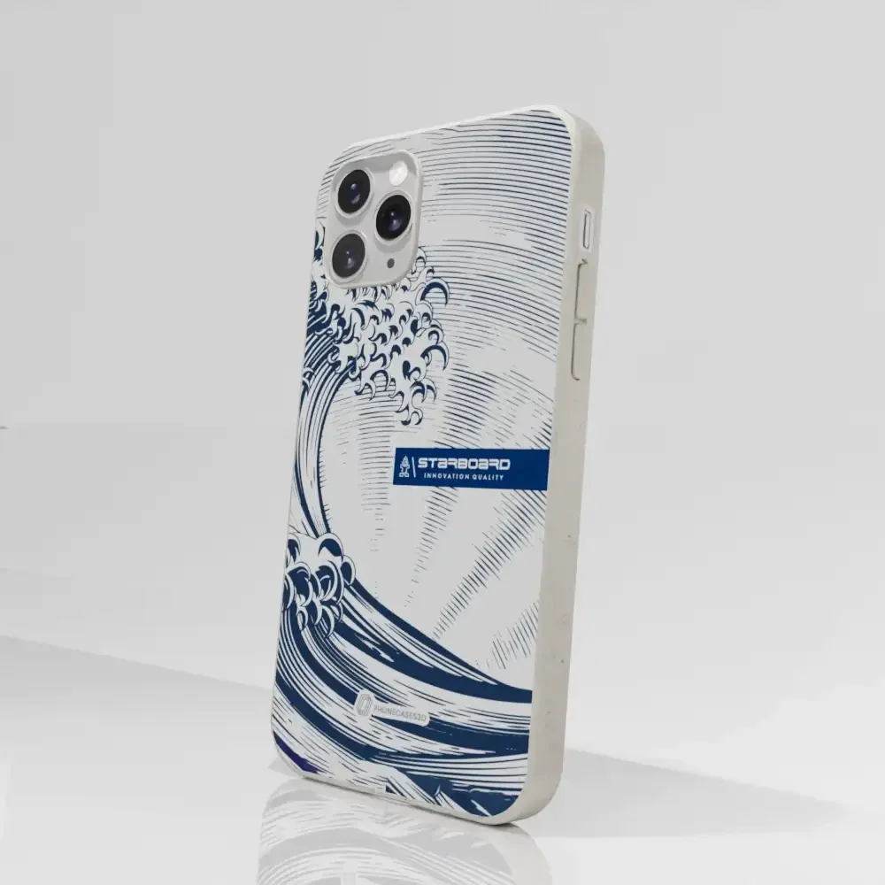 Starboard Official Compostable Phone Case Blue wave - Image 46