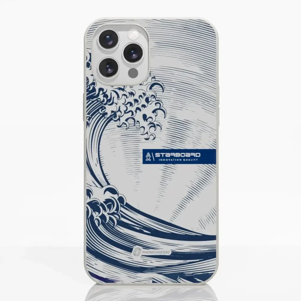 Starboard Official Compostable Phone Case Blue wave - Image 5