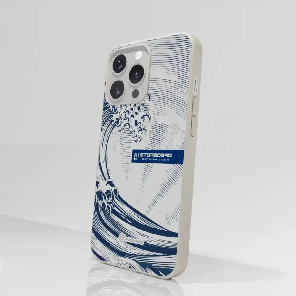 Starboard Official Compostable Phone Case Blue wave - Image 52