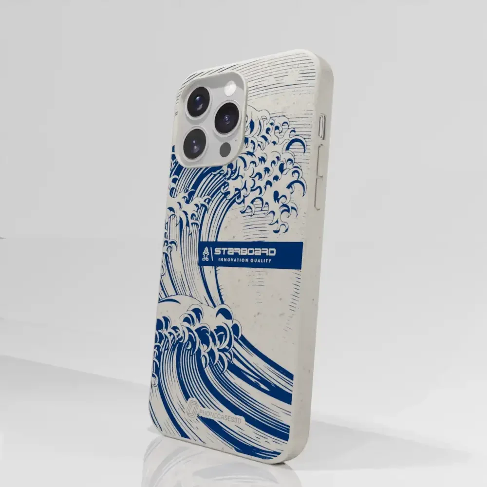 Starboard Official Compostable Phone Case Blue wave - Image 66