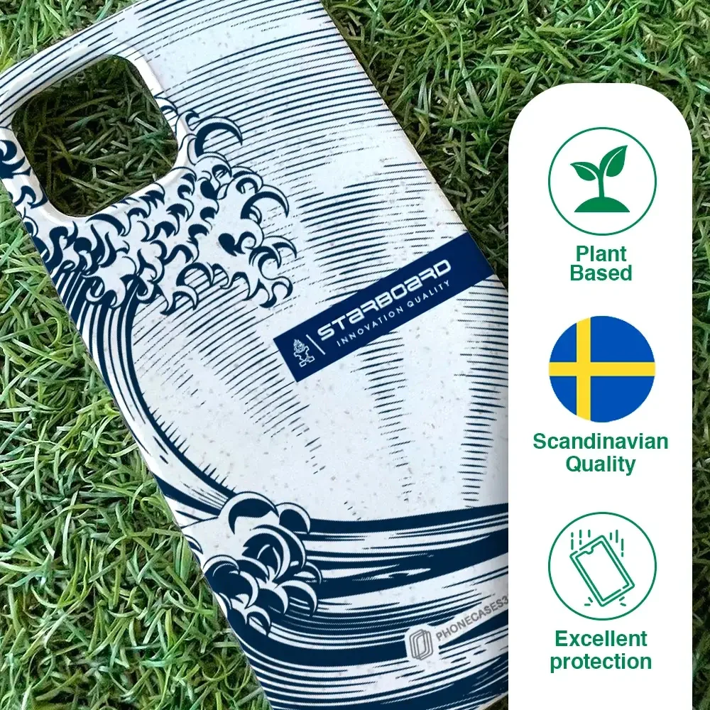 Starboard Official Compostable Phone Case Blue wave - Image 82