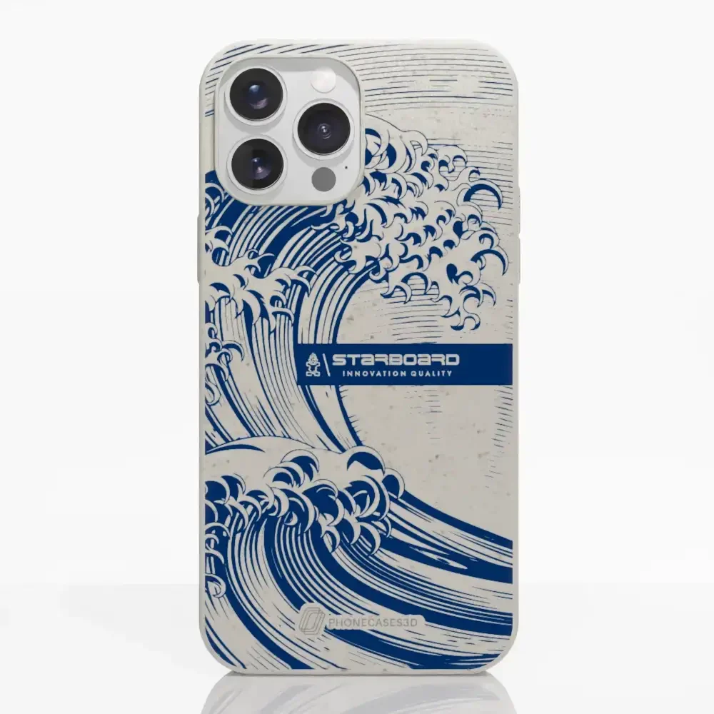 Starboard Official Compostable Phone Case Blue wave - Image 9