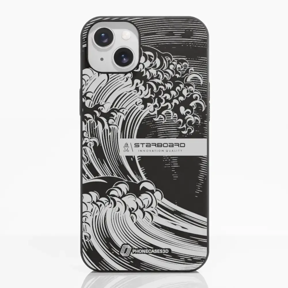 Starboard Official Compostable Phone Case white wave - Image 11