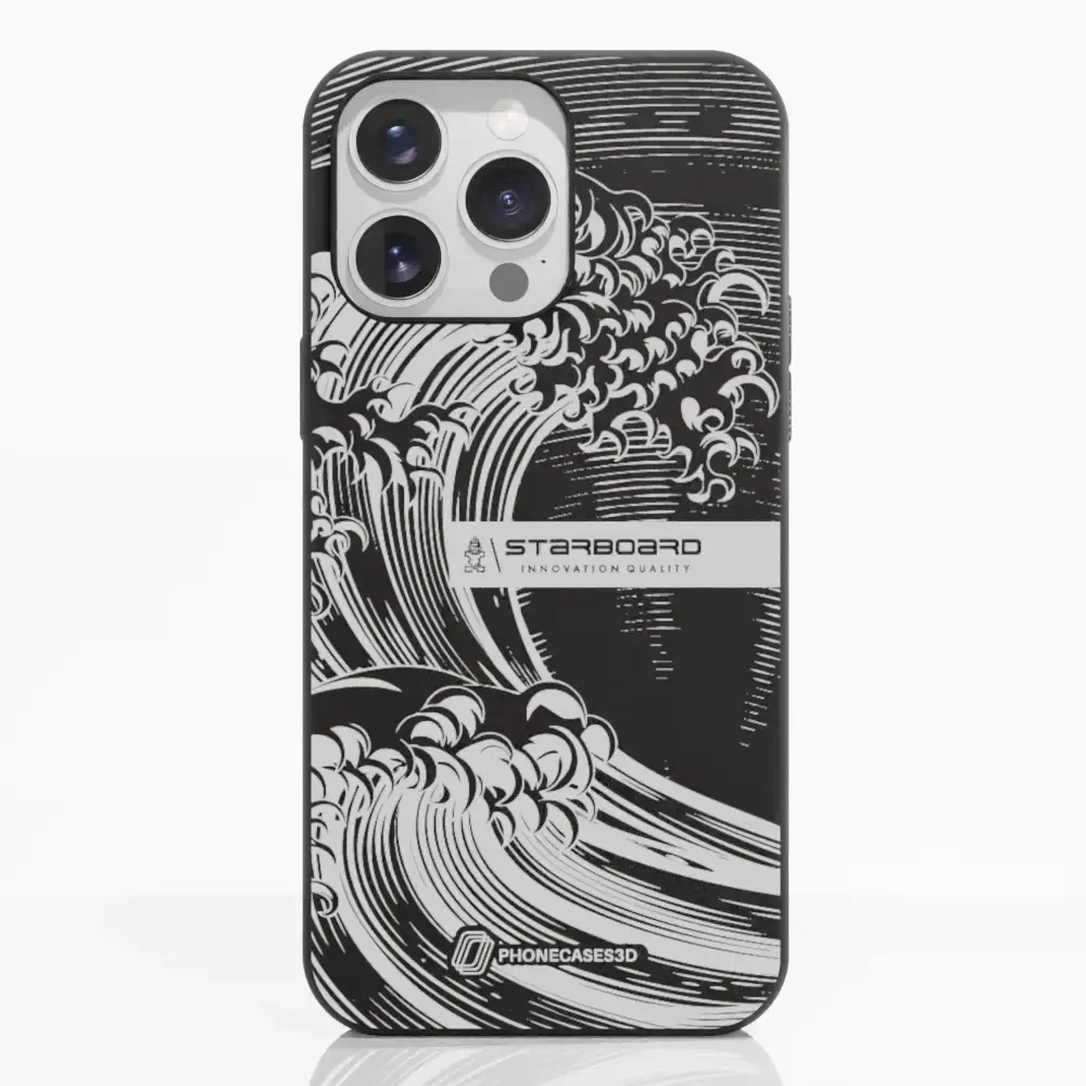 Starboard Official Compostable Phone Case white wave - Image 17