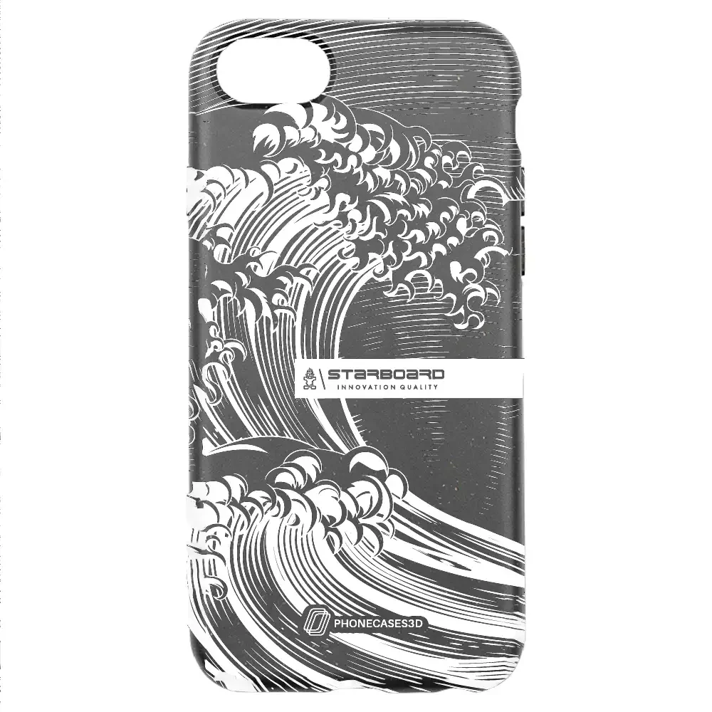 Starboard Official Compostable Phone Case white wave - Image 25