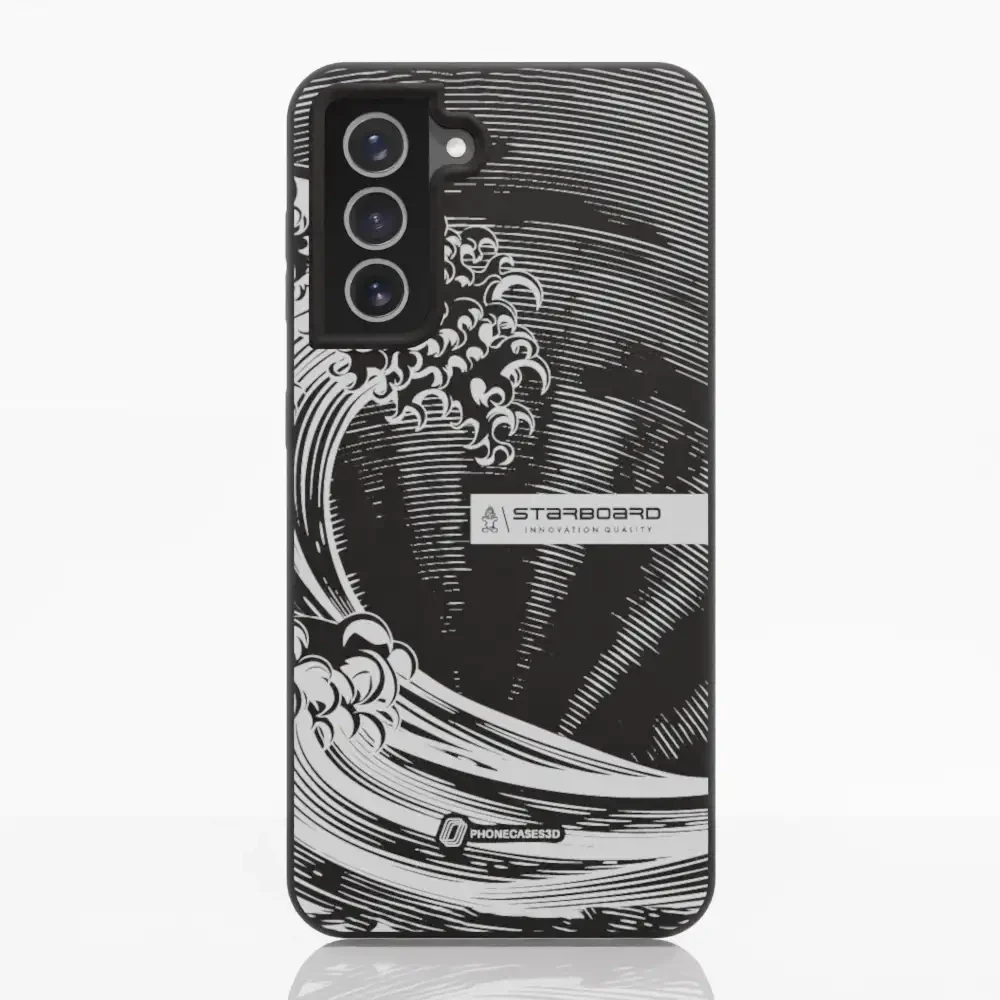 Starboard Official Compostable Phone Case white wave - Image 30