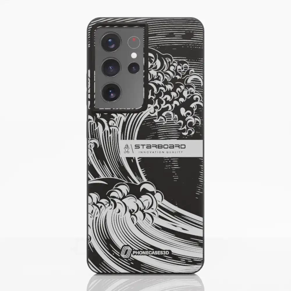 Starboard Official Compostable Phone Case white wave - Image 32