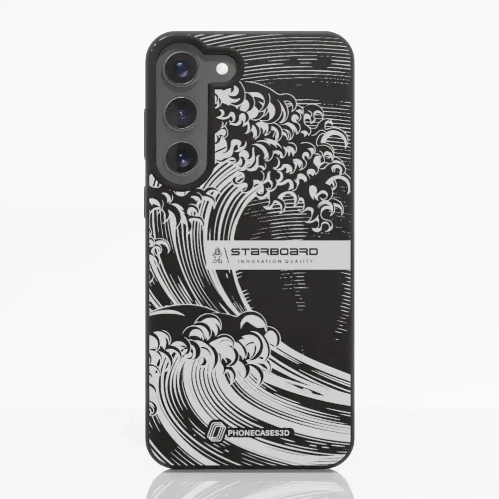 Starboard Official Compostable Phone Case white wave - Image 37