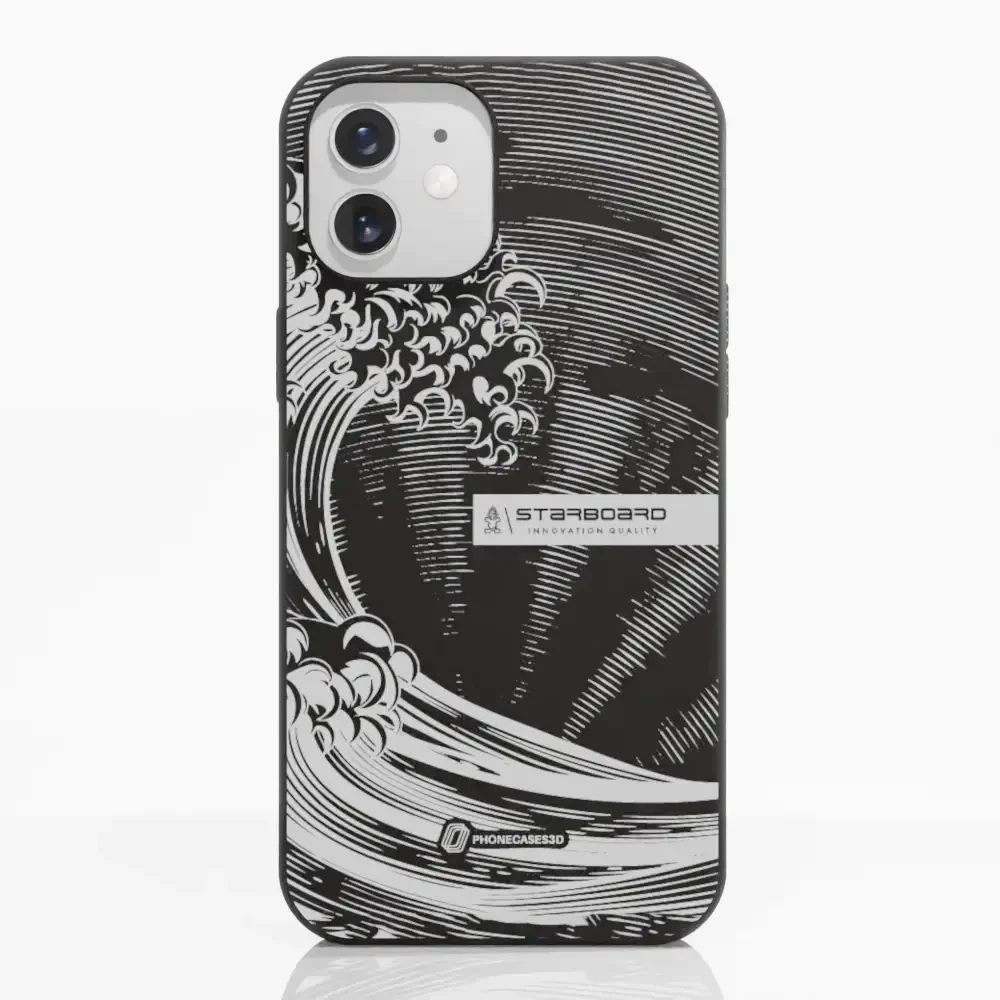 Starboard Official Compostable Phone Case white wave - Image 4
