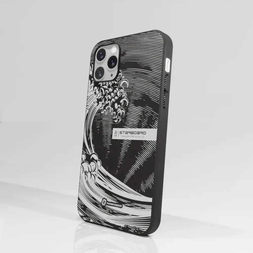 Starboard Official Compostable Phone Case white wave - Image 46