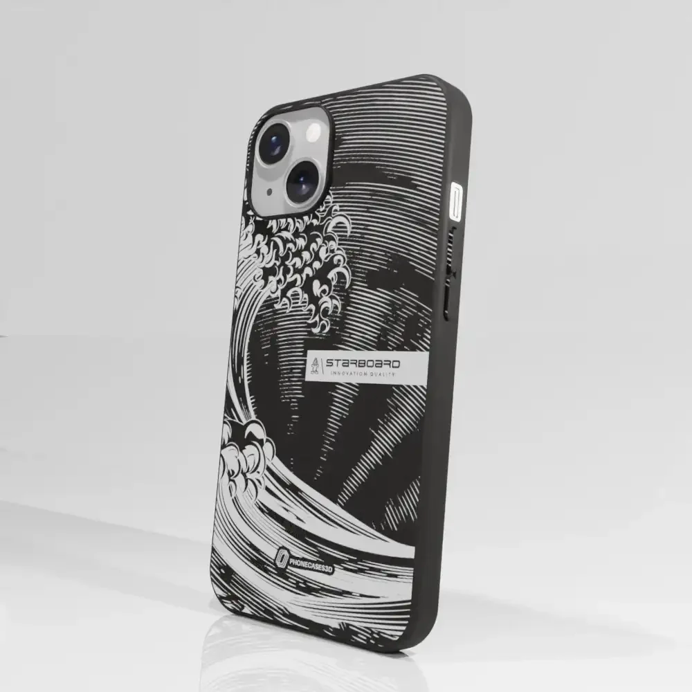 Starboard Official Compostable Phone Case white wave - Image 54