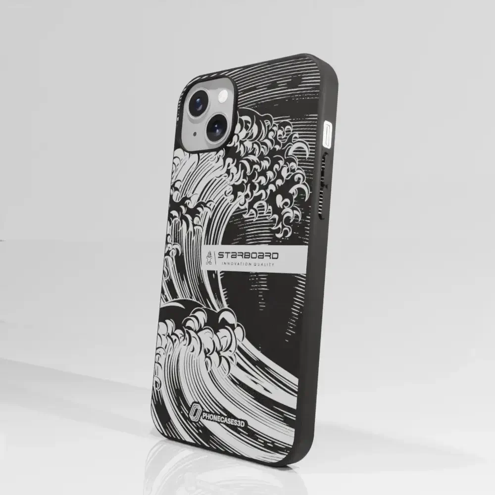 Starboard Official Compostable Phone Case white wave - Image 55