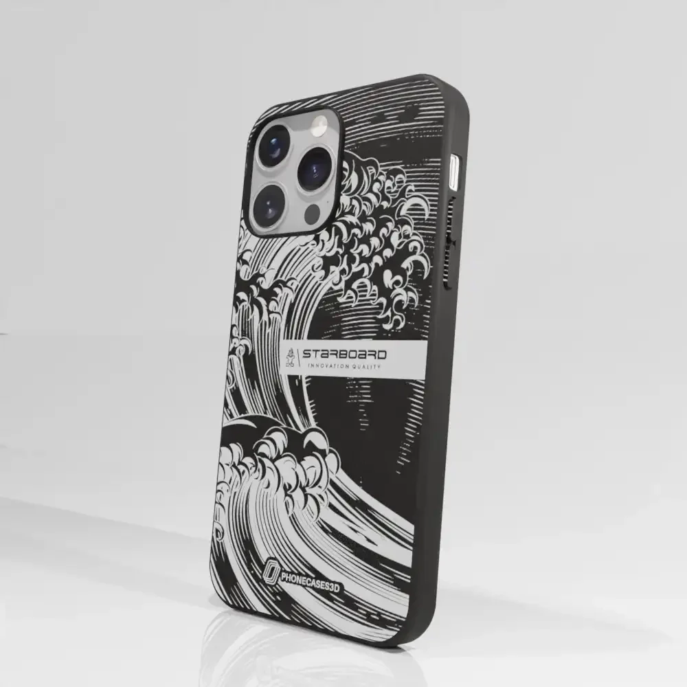 Starboard Official Compostable Phone Case white wave - Image 57