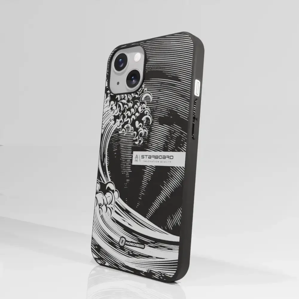Starboard Official Compostable Phone Case white wave - Image 58