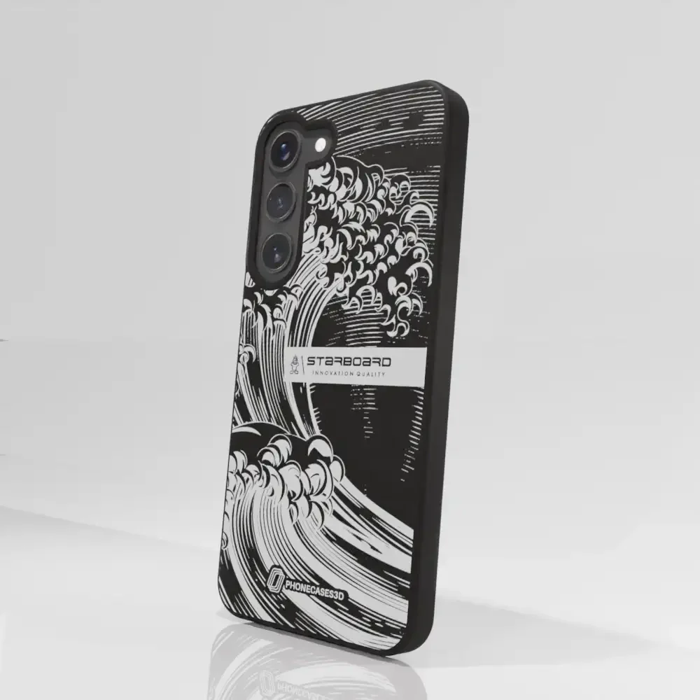 Starboard Official Compostable Phone Case white wave - Image 74