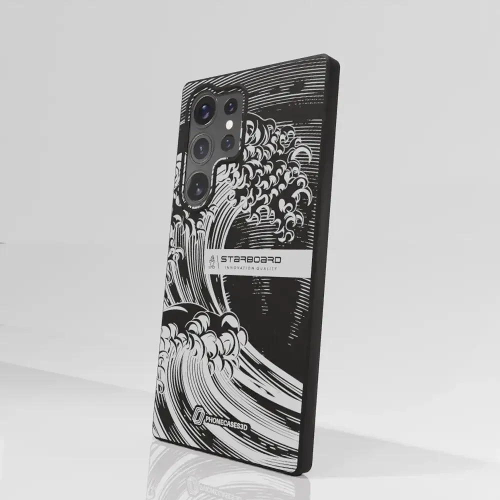 Starboard Official Compostable Phone Case white wave - Image 78