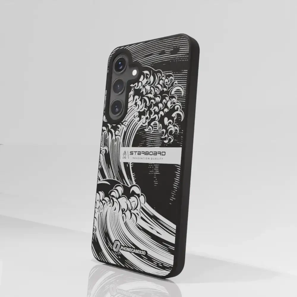 Starboard Official Compostable Phone Case white wave - Image 80
