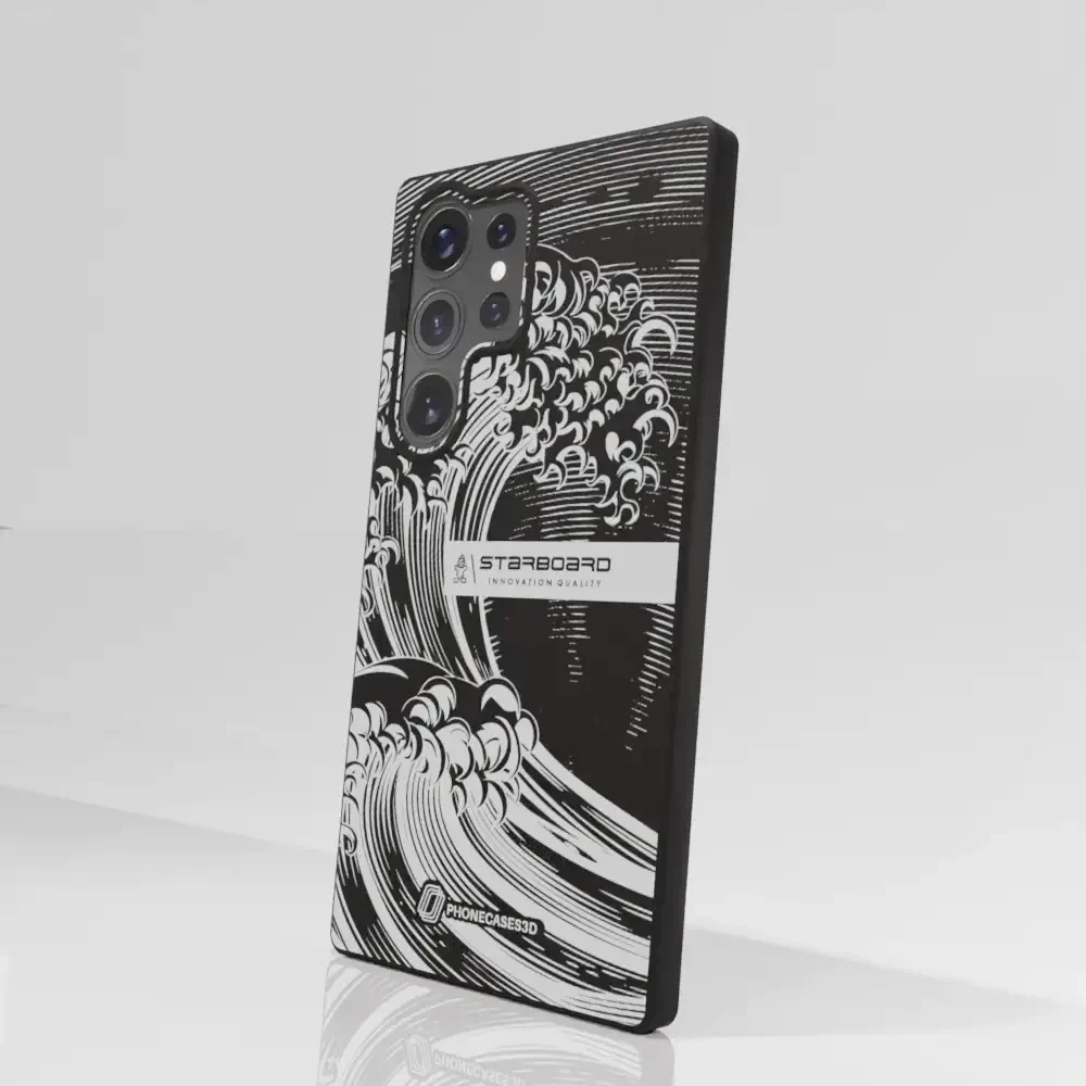 Starboard Official Compostable Phone Case white wave - Image 81