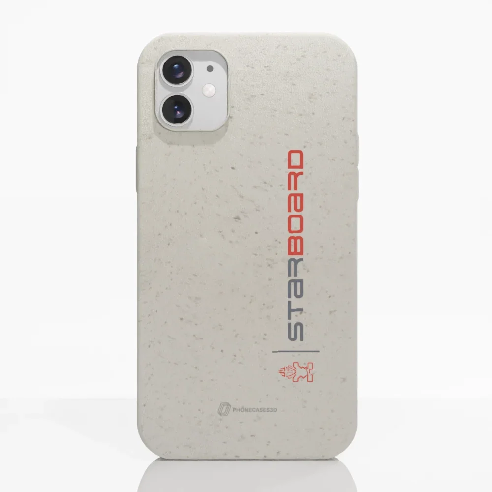 Starboard Official Compostable white Phone Case vertical