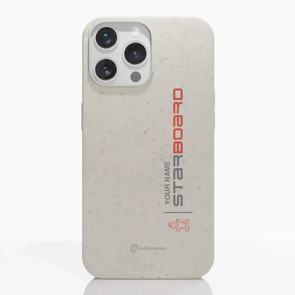 Starboard Official Compostable white Phone Case vertical - Image 12