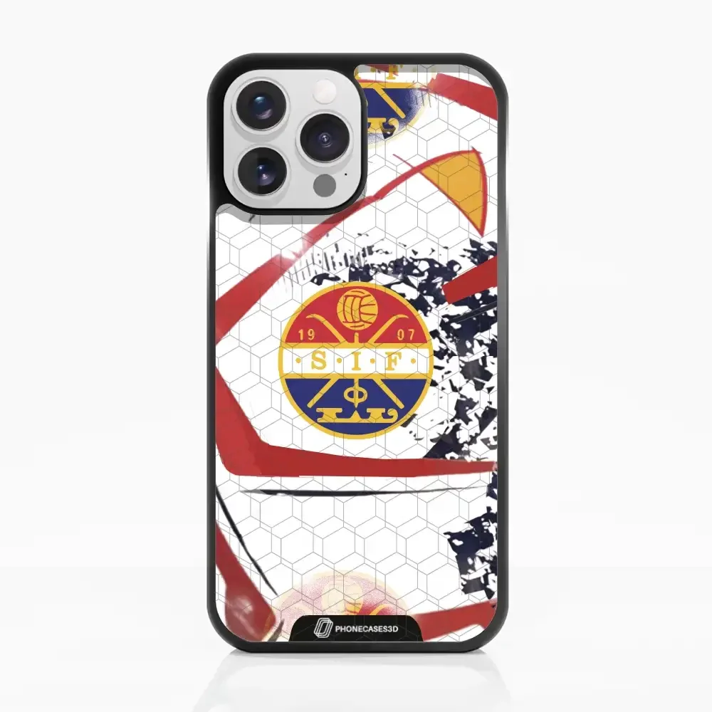 Strømsgodset Official 3D Phone Case Design Abstract football ball - Image 11