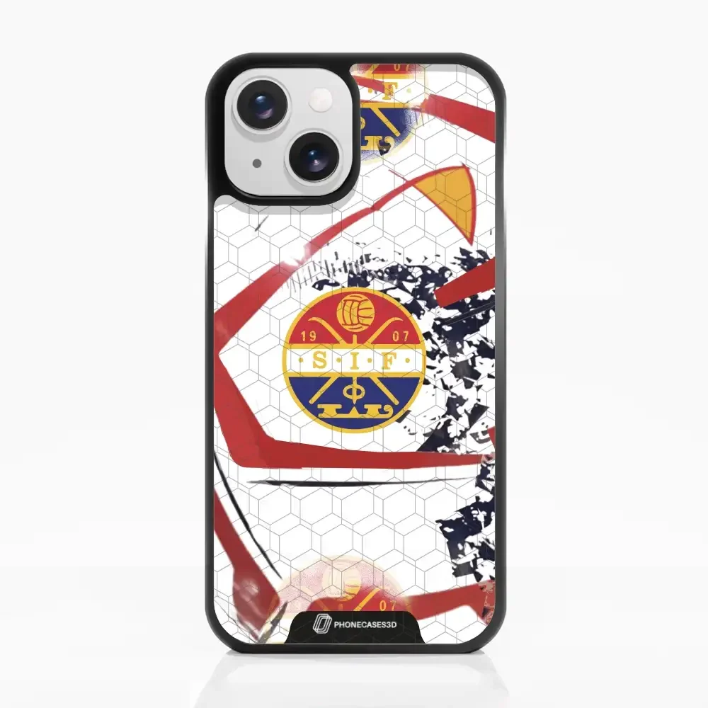 Strømsgodset Official 3D Phone Case Design Abstract football ball - Image 16