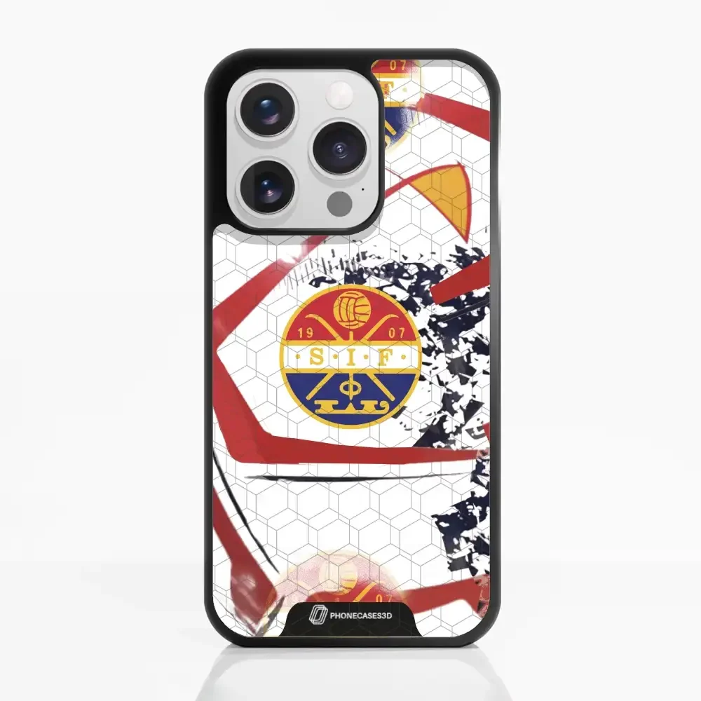 Strømsgodset Official 3D Phone Case Design Abstract football ball - Image 18