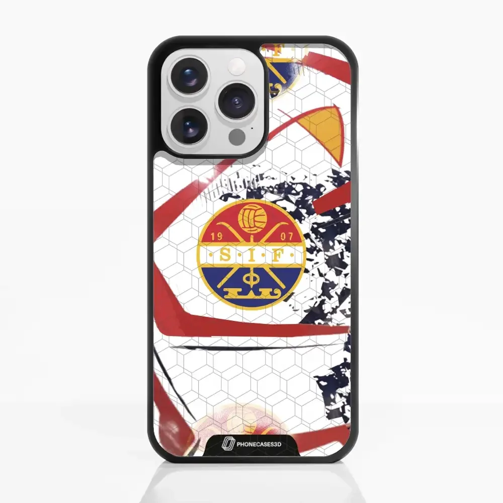 Strømsgodset Official 3D Phone Case Design Abstract football ball - Image 19