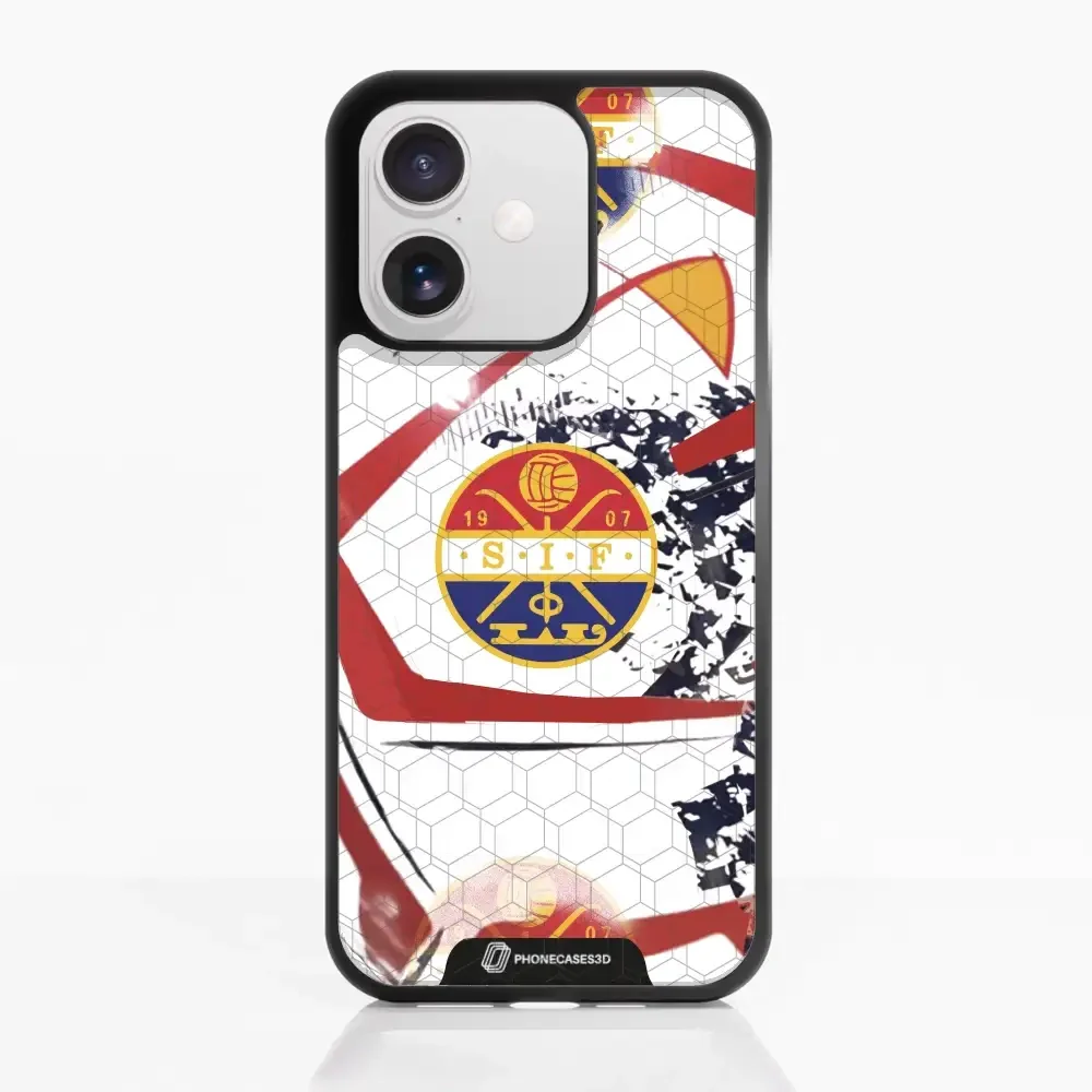 Strømsgodset Official 3D Phone Case Design Abstract football ball - Image 25