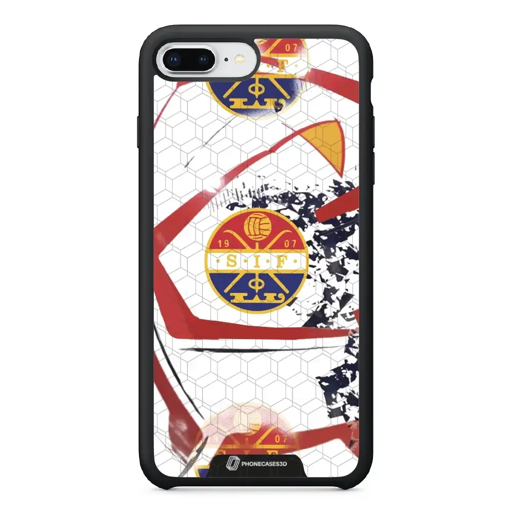Strømsgodset Official 3D Phone Case Design Abstract football ball - Image 34