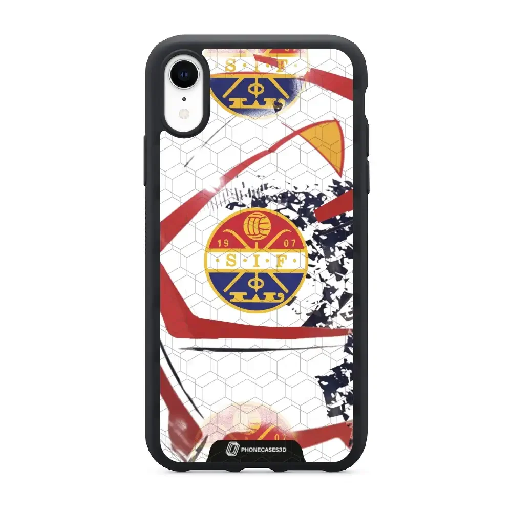 Strømsgodset Official 3D Phone Case Design Abstract football ball - Image 40