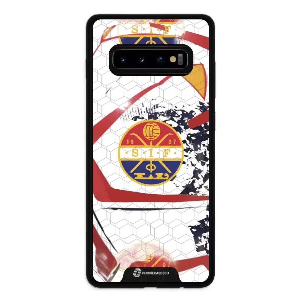 Strømsgodset Official 3D Phone Case Design Abstract football ball - Image 47