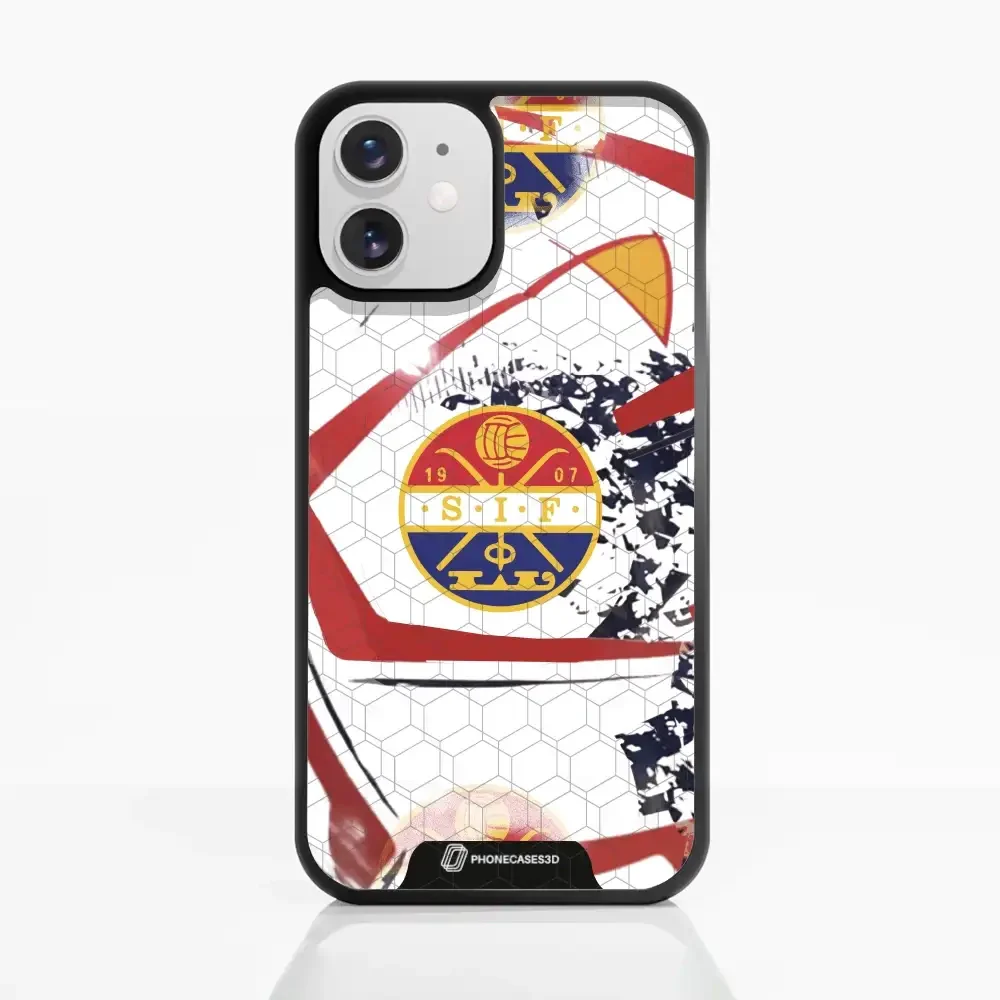 Strømsgodset Official 3D Phone Case Design Abstract football ball - Image 5