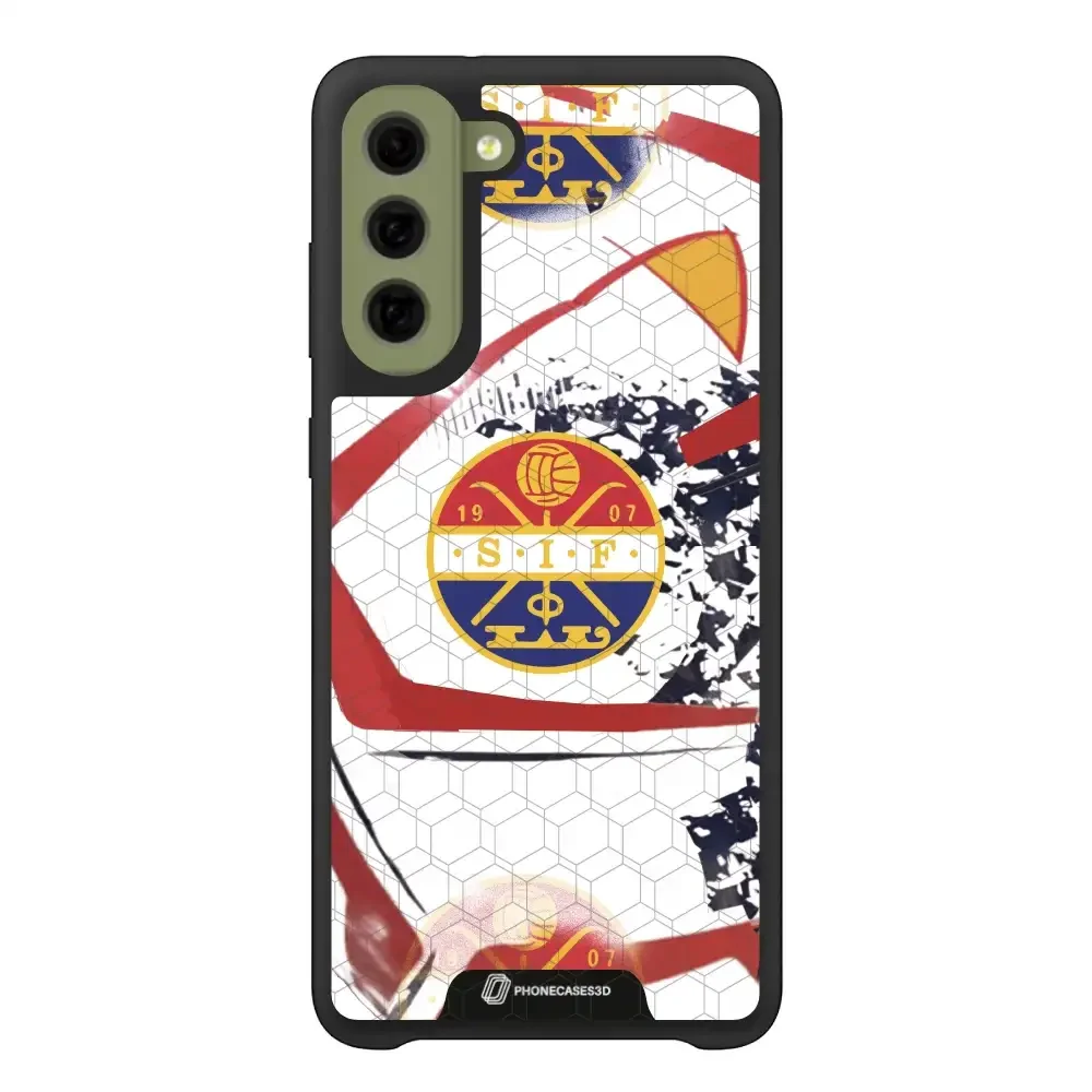 Strømsgodset Official 3D Phone Case Design Abstract football ball - Image 52