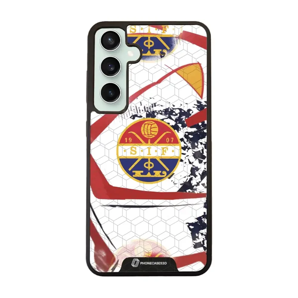 Strømsgodset Official 3D Phone Case Design Abstract football ball - Image 59