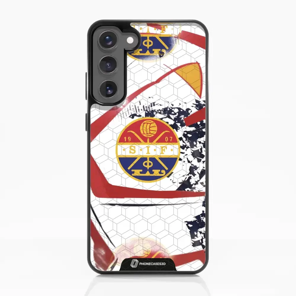 Strømsgodset Official 3D Phone Case Design Abstract football ball - Image 60